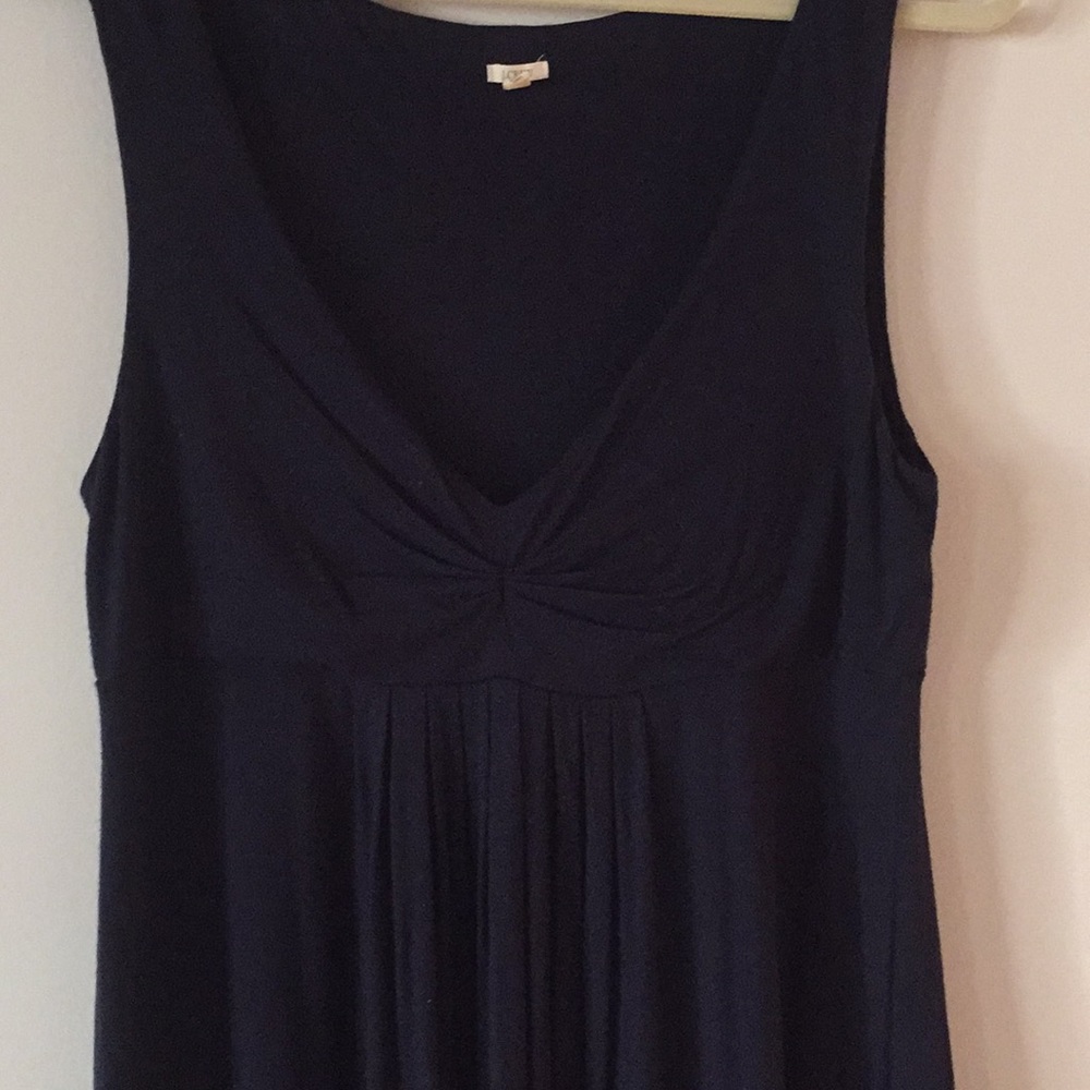 Versatile navy JCrew dress with beautiful details - Picture 2 of 5
